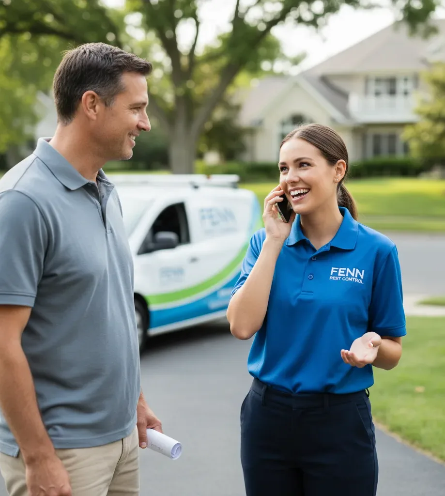 Fenn Pest Control customer support in Irwin